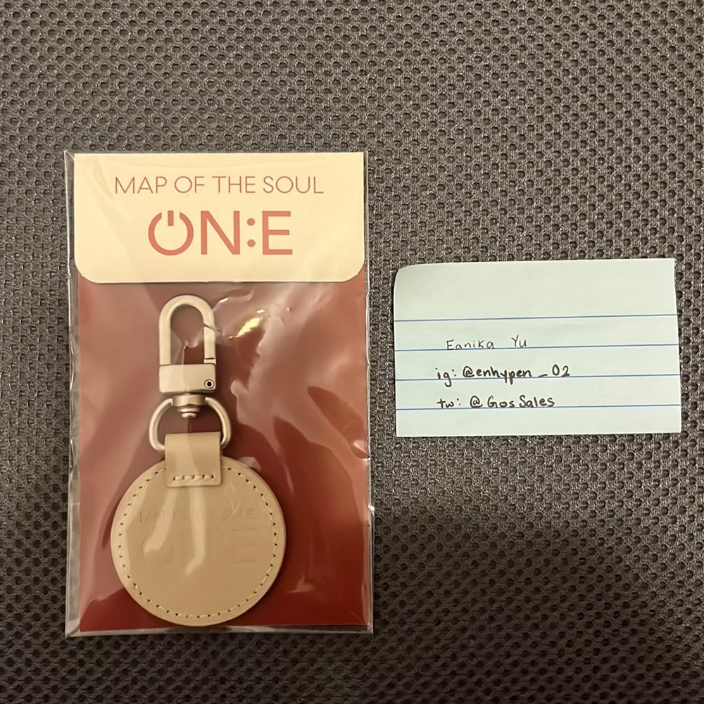 BTS MOTS ON:E Keyring